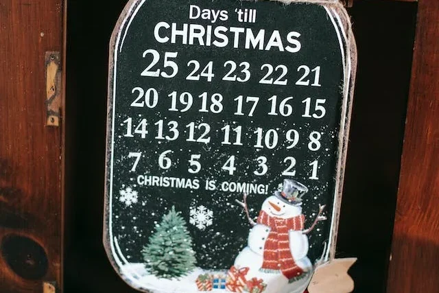 christmas calendar 2